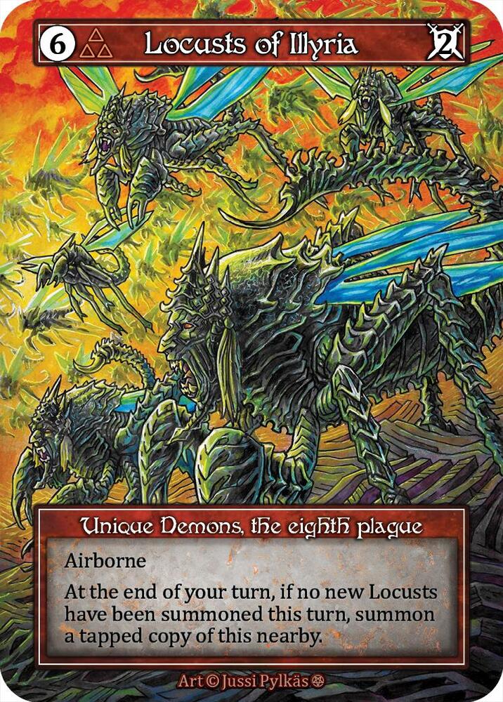 Locusts of Illyria (Foil), Gothic #667403