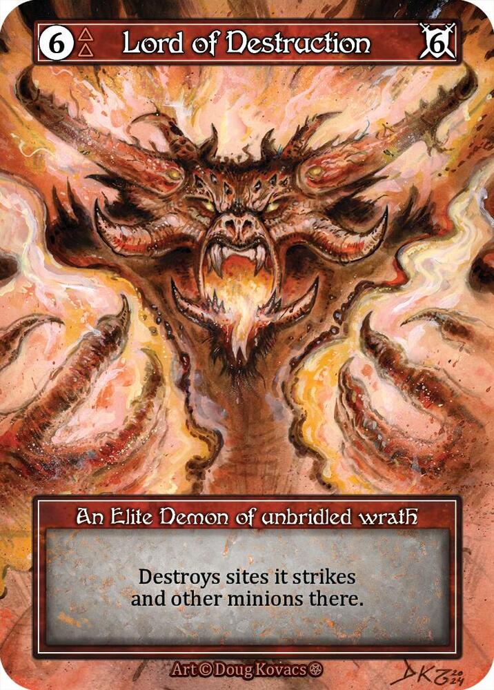 Lord of Destruction (Foil), Gothic #667405