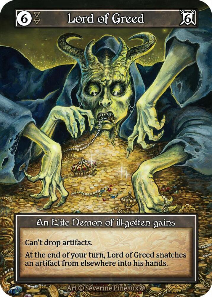 Lord of Greed (Foil), Gothic #667409