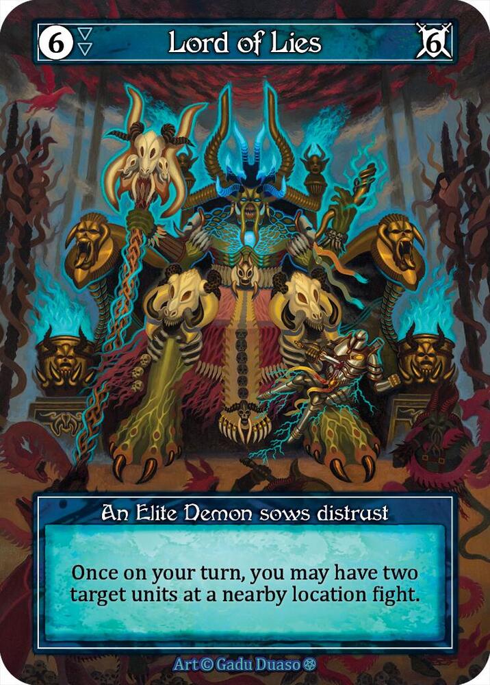 Lord of Lies (Foil), Gothic #667411