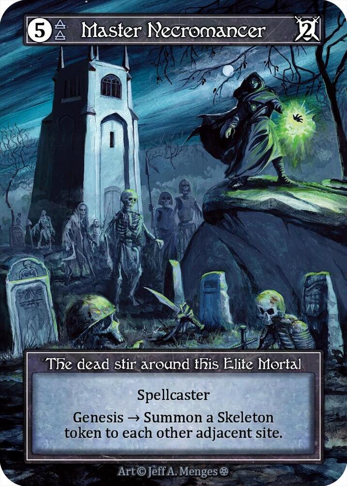 Master Necromancer (Foil), Gothic #667429