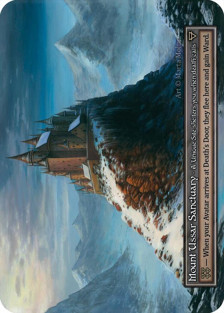Mount Ussar Sanctuary (Foil), Gothic #667459