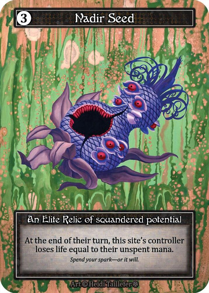 Nadir Seed (Foil), Gothic #667471