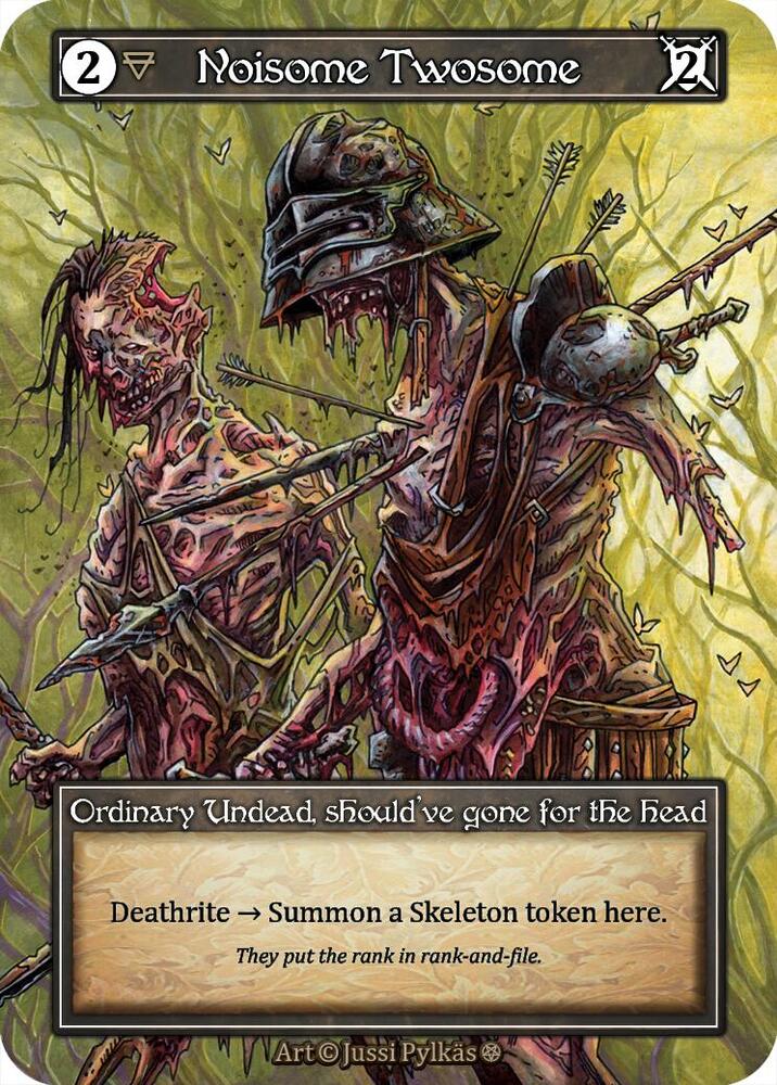 Noisome Twosome (Foil), Gothic #667481
