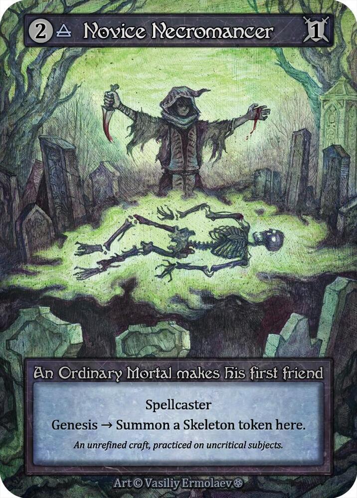 Novice Necromancer, Gothic #667488