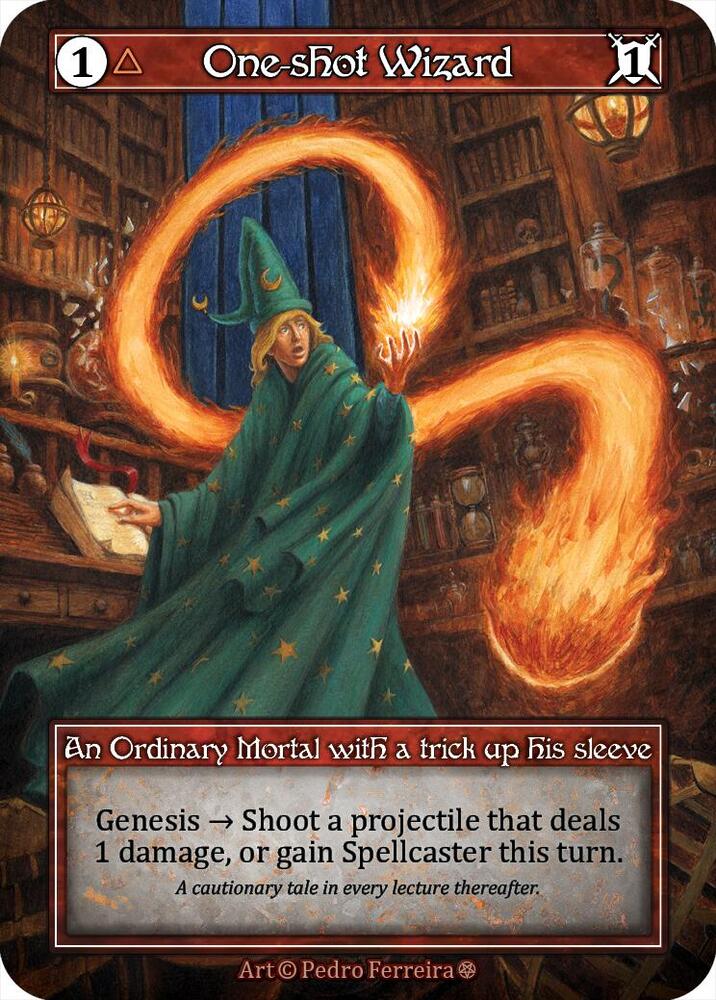 One-shot Wizard (Foil), Gothic #667495
