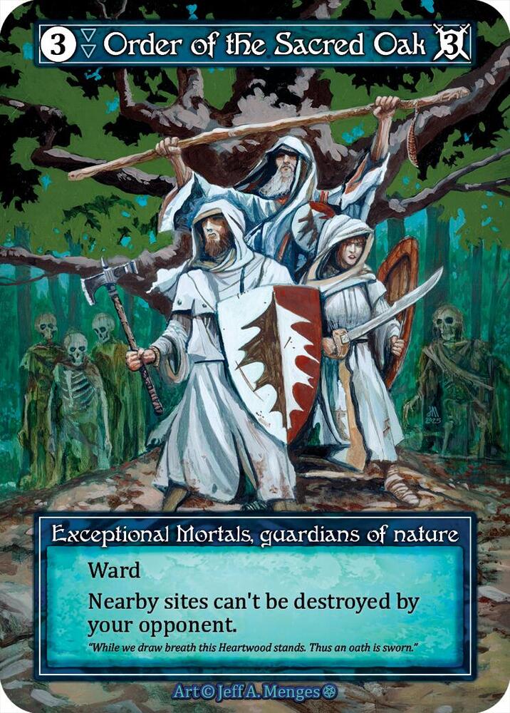 Order of the Sacred Oak (Foil), Gothic #667507