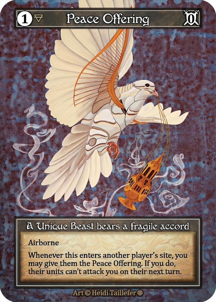 Peace Offering (Foil), Gothic #667523
