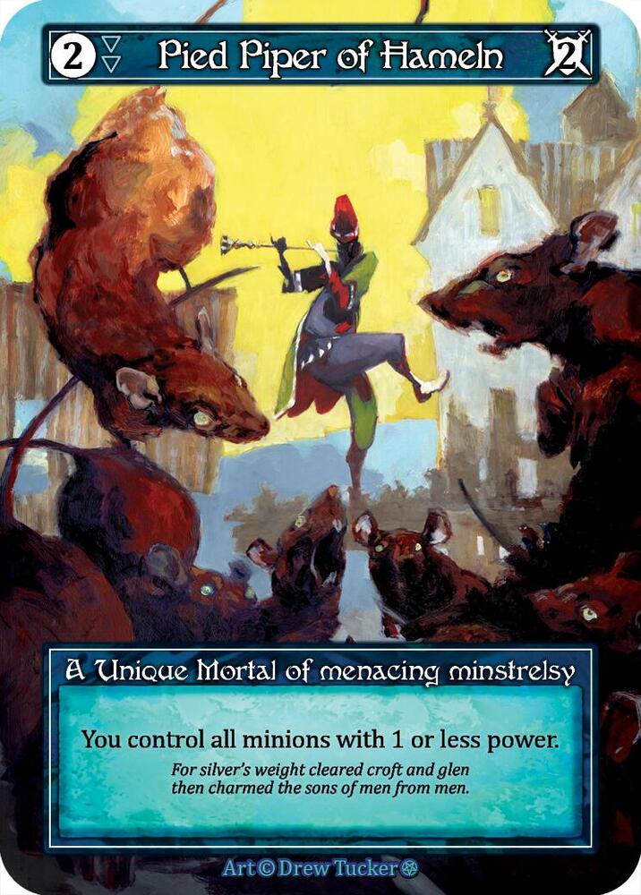 Pied Piper of Hameln (Foil), Gothic #667530