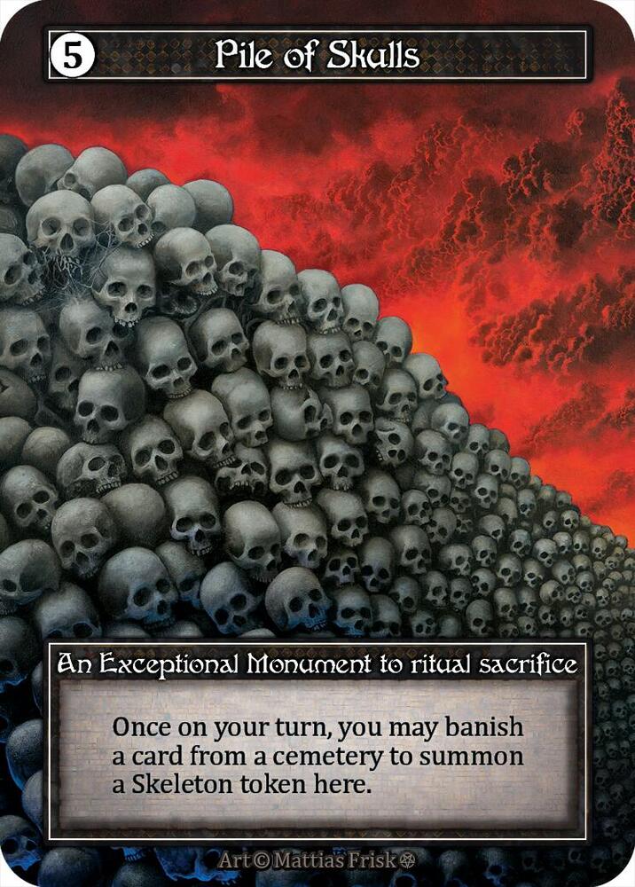Pile of Skulls (Foil), Gothic #667532