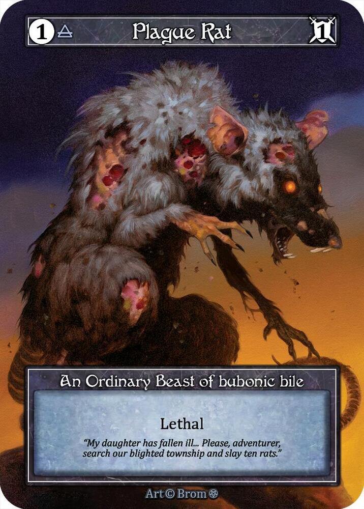 Plague Rat (Foil), Gothic #667540