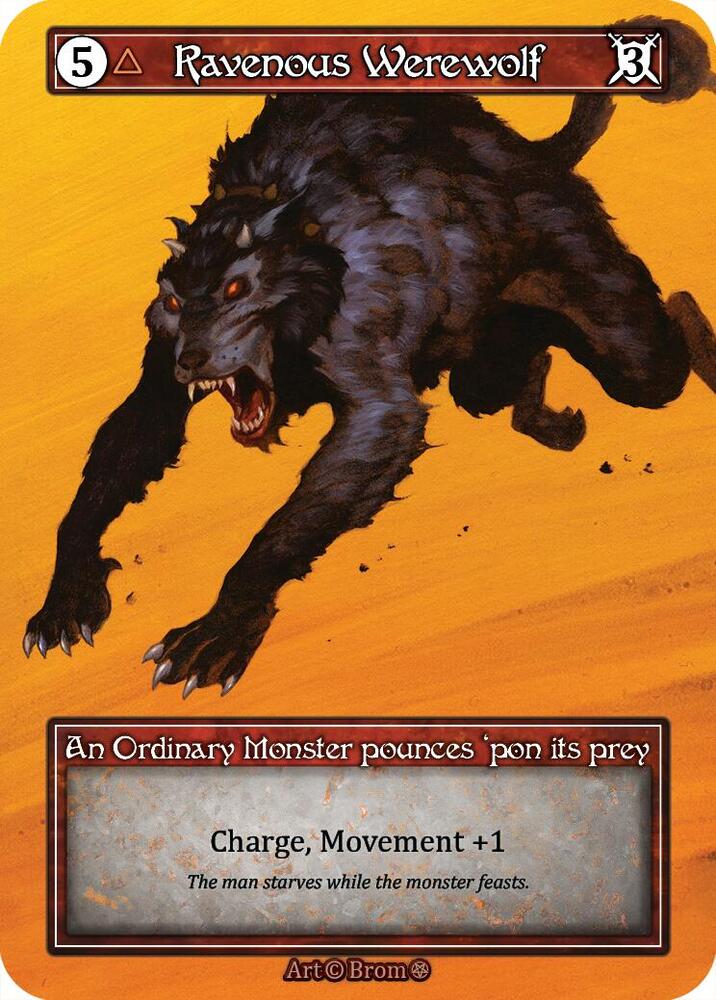 Ravenous Werewolf (Foil), Gothic #667556