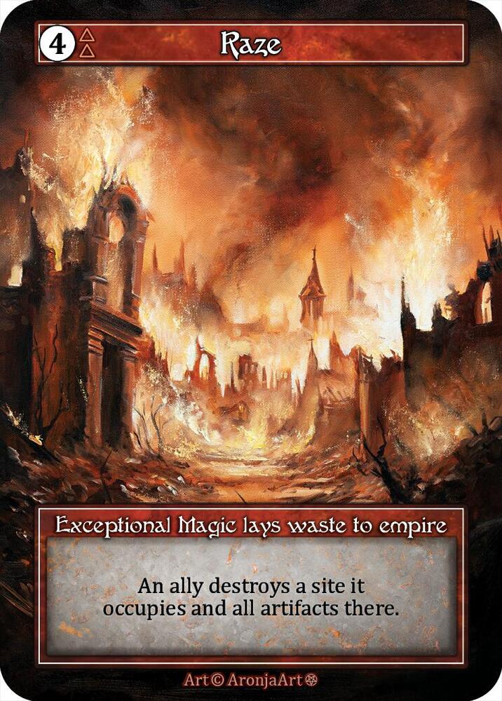 Raze (Foil), Gothic #667558