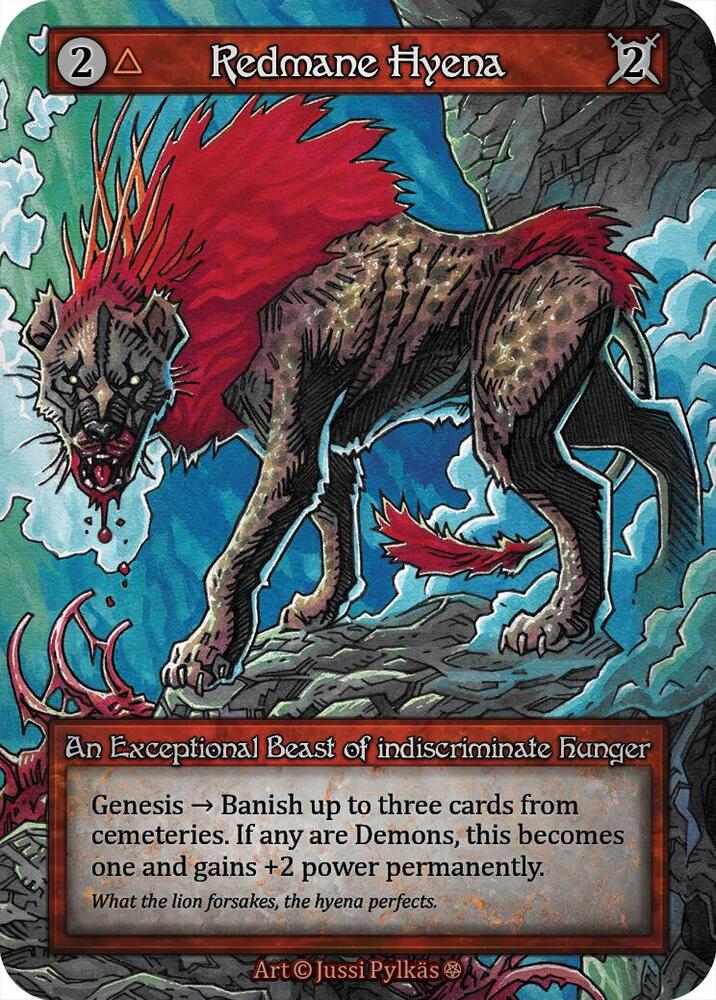 Redmane Hyena, Gothic #667561