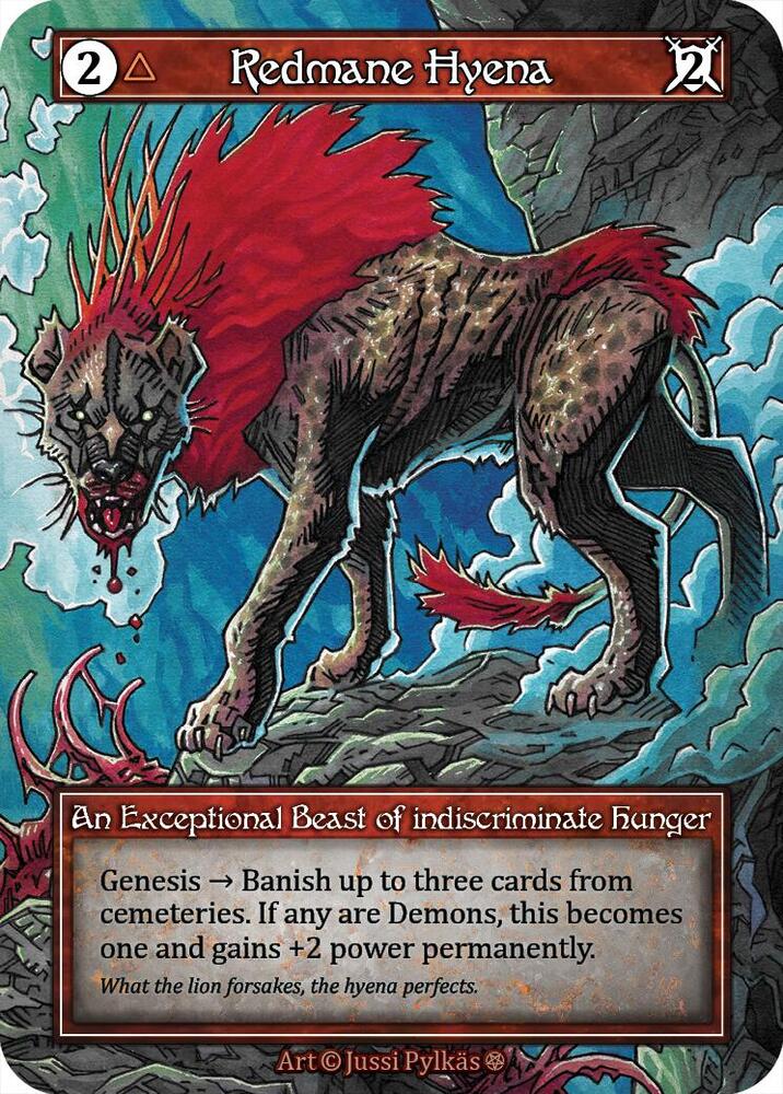 Redmane Hyena (Foil), Gothic #667562
