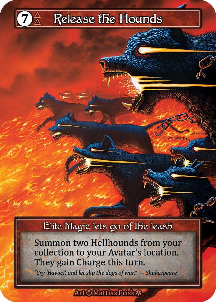 Release the Hounds (Foil), Gothic #667568