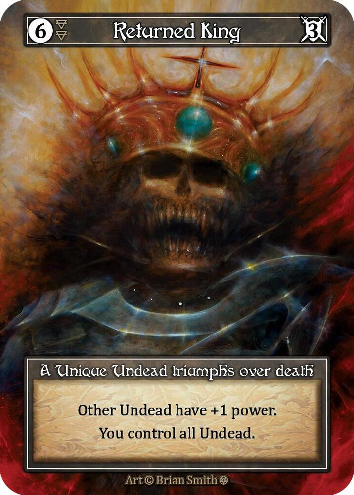 Returned King (Foil), Gothic #667572