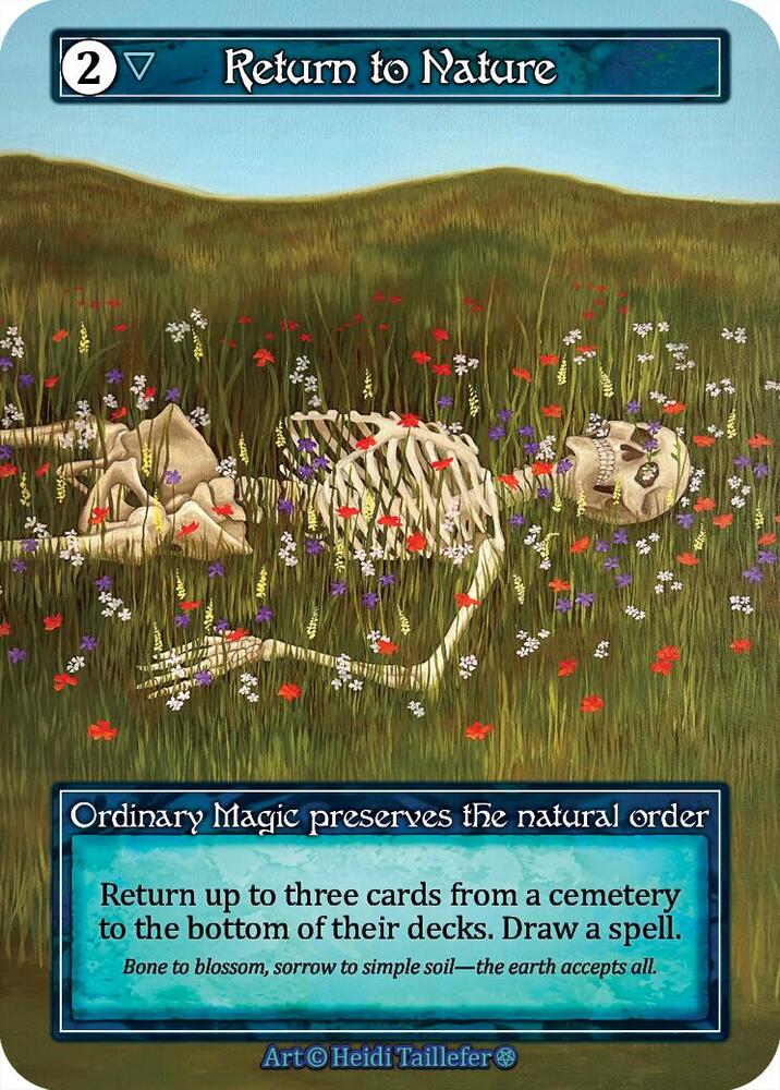 Return to Nature (Foil), Gothic #667574