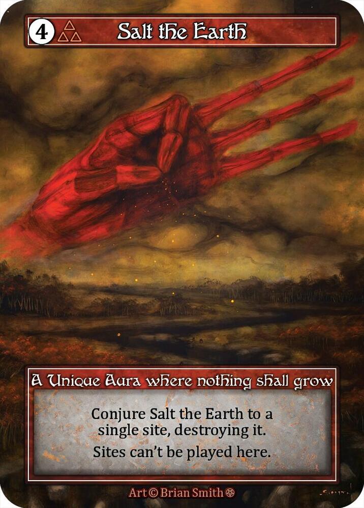 Salt the Earth (Foil), Gothic #667592