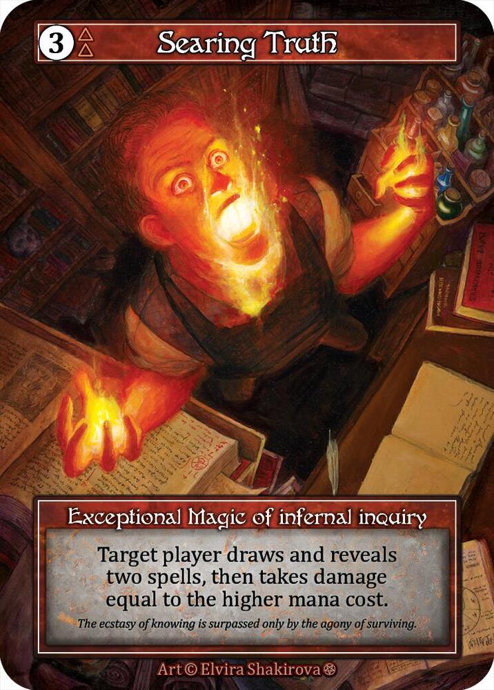 Searing Truth (Foil), Gothic #667608