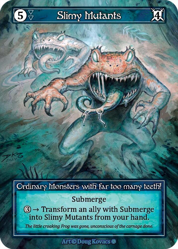 Slimy Mutants (Foil), Gothic #667645