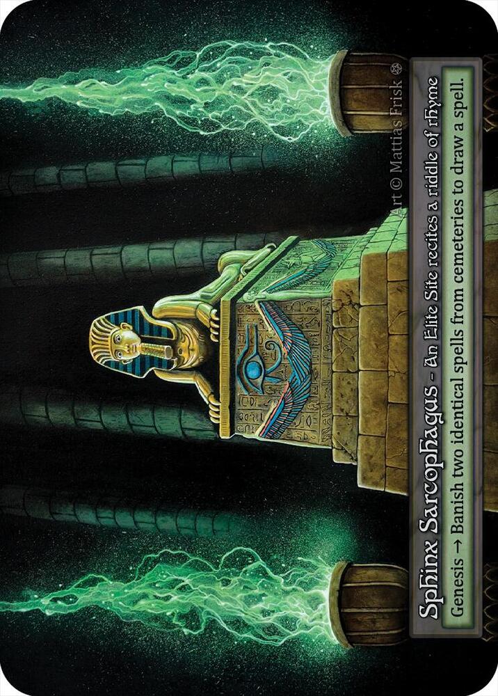 Sphinx Sarcophagus, Gothic #667658