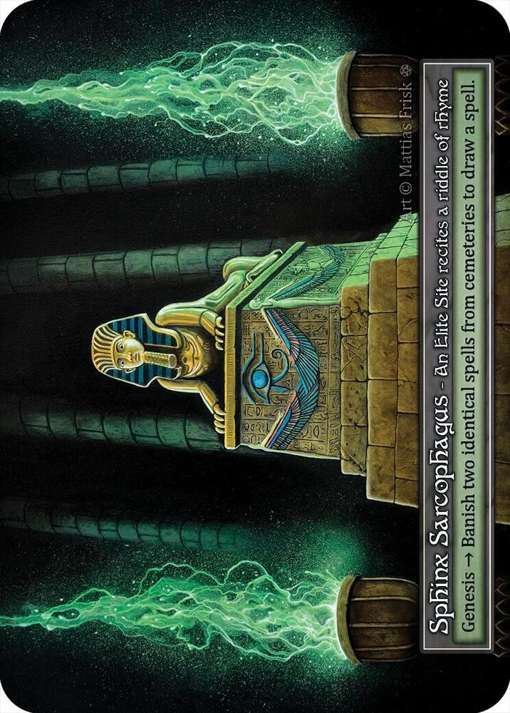 Sphinx Sarcophagus (Foil), Gothic #667659