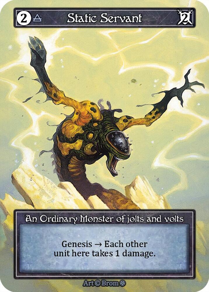 Static Servant (Foil), Gothic #667667
