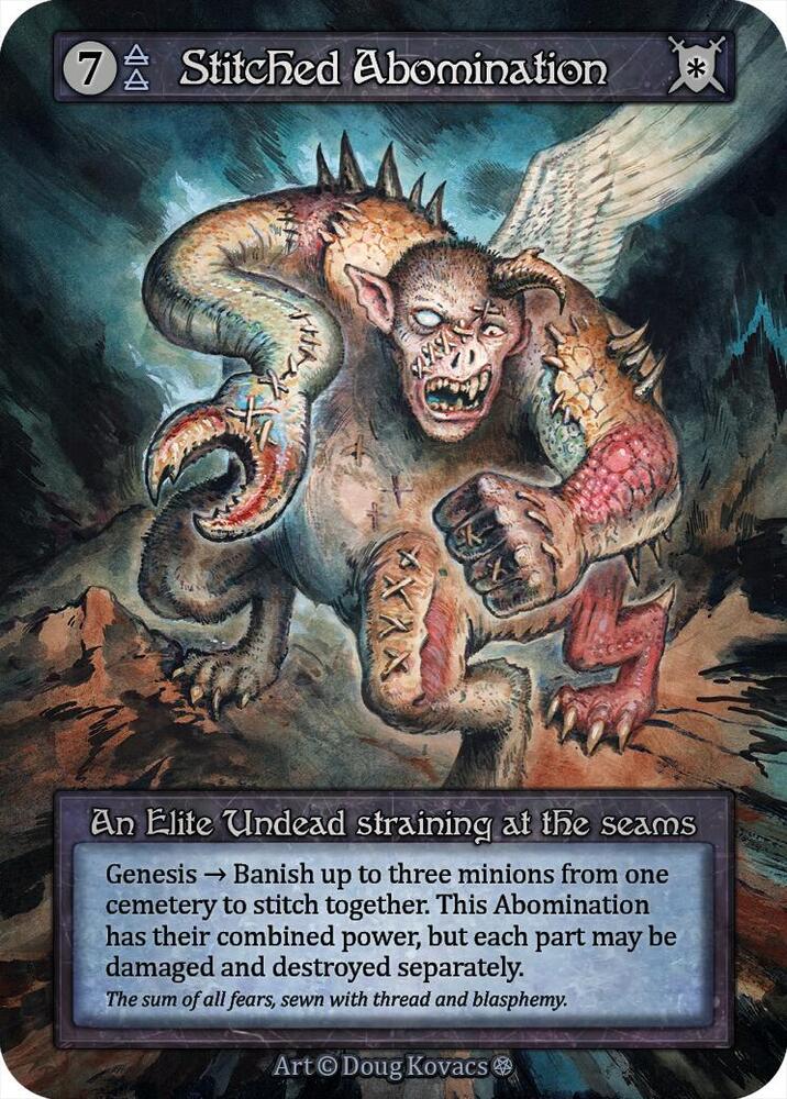 Stitched Abomination, Gothic #667670