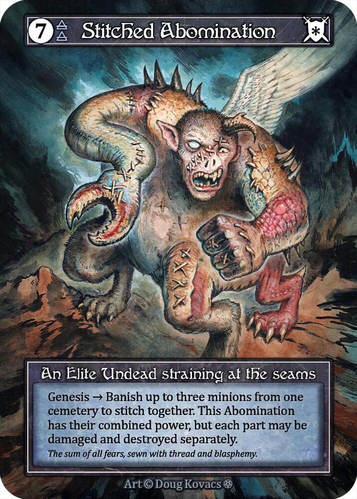 Stitched Abomination (Foil), Gothic #667671