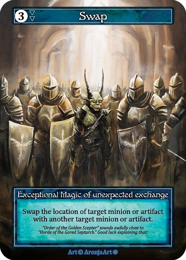 Swap (Foil), Gothic #667679