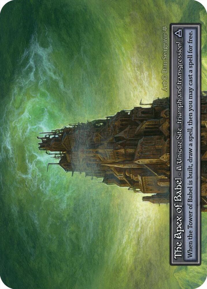 The Apex of Babel (Foil), Gothic #667689