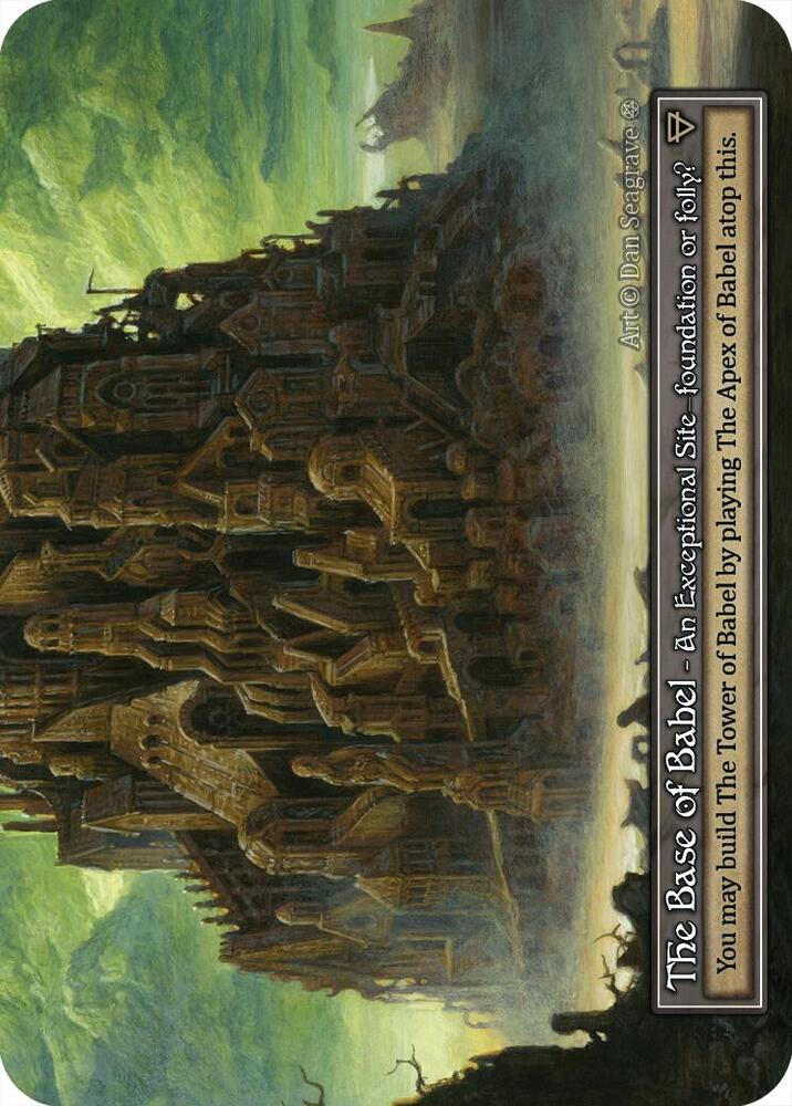 The Base of Babel (Foil), Gothic #667691