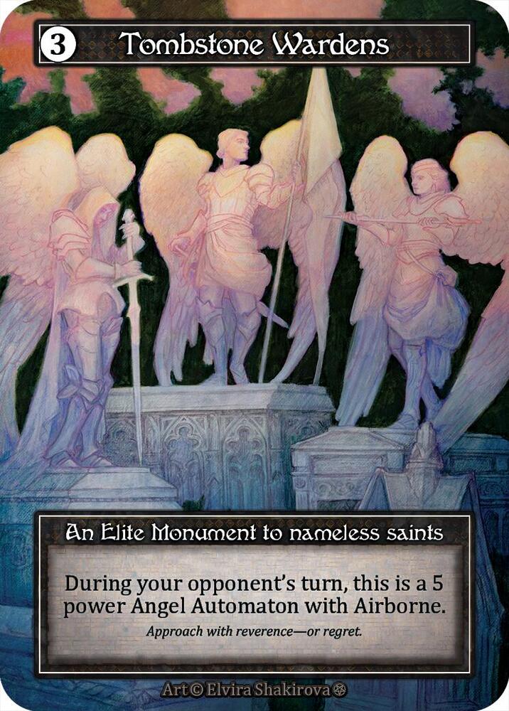 Tombstone Wardens (Foil), Gothic #667721