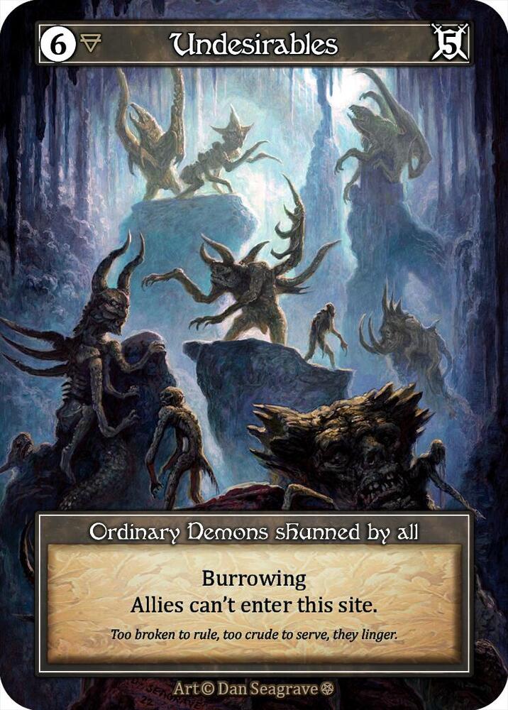 Undesirables (Foil), Gothic #667743
