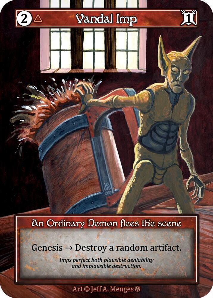 Vandal Imp (Foil), Gothic #667747