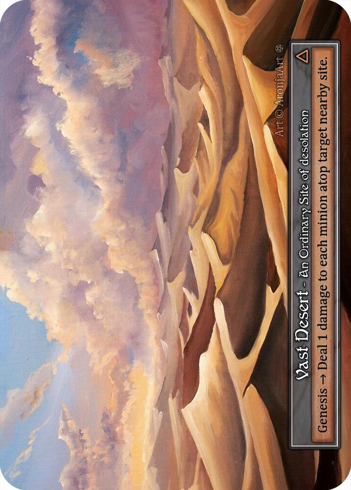 Vast Desert (Foil), Gothic #667751