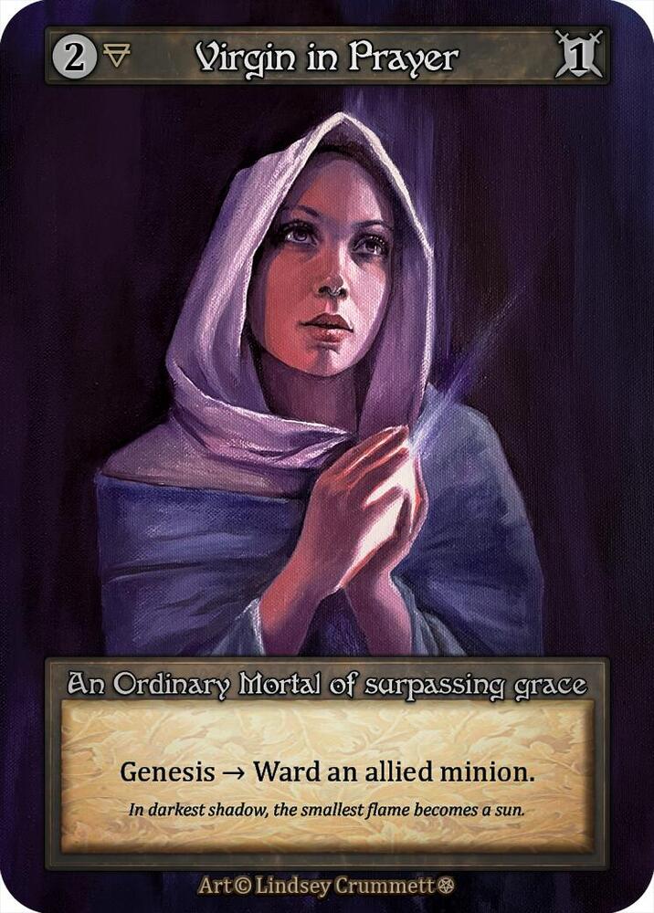 Virgin in Prayer, Gothic #667756