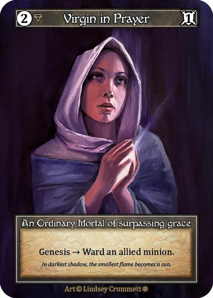 Virgin in Prayer (Foil), Gothic #667757