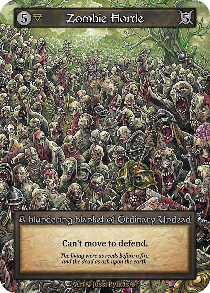 Zombie Horde, Gothic #667788