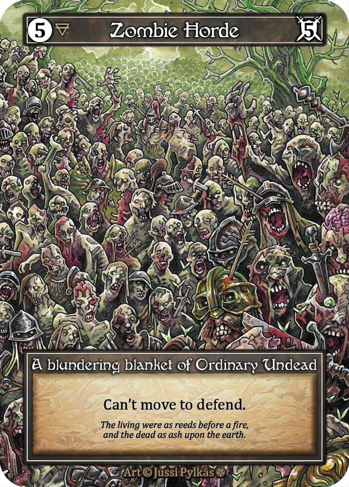 Zombie Horde (Foil), Gothic #667789