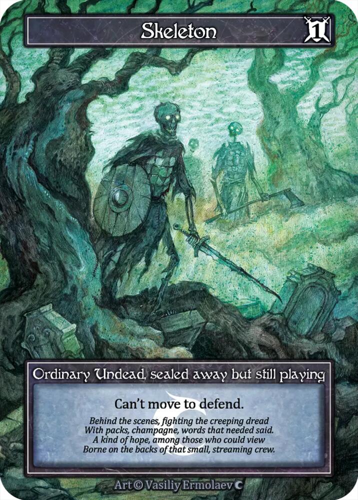 Skeleton (Team Covenant Promo), Gothic #721315