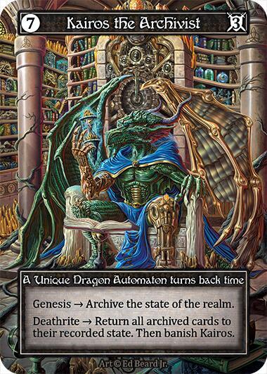 Kairos the Archivist (Foil), Dragonlord #647344