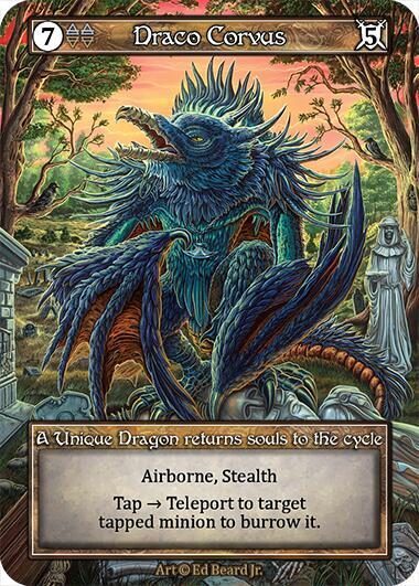 Draco Corvus (Foil), Dragonlord #647349