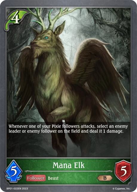 Mana Elk, BP01: Advent of Genesis BP01-022EN