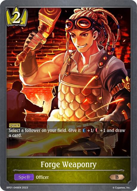 Forge Weaponry, BP01: Advent of Genesis BP01-049EN