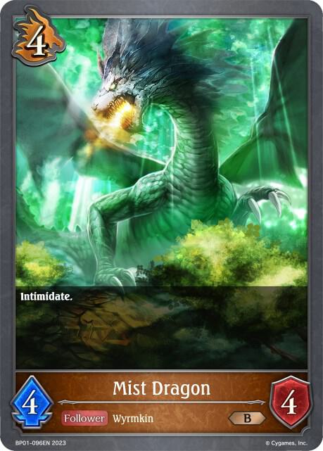 Mist Dragon, BP01: Advent of Genesis BP01-096EN