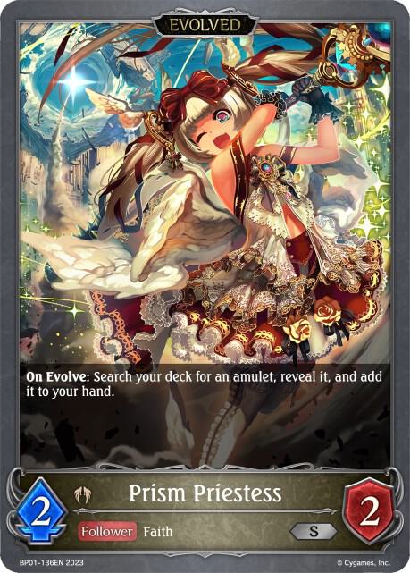 Prism Priestess (Evolved), BP01: Advent of Genesis BP01-136EN