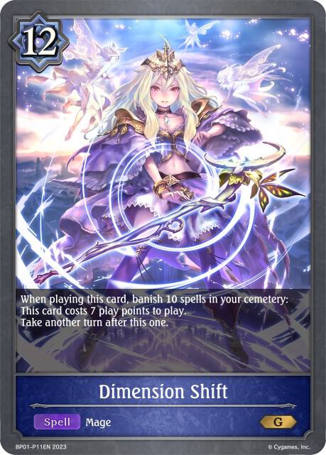 Dimension Shift - P11EN (Foil), BP01: Advent of Genesis BP01-P11EN
