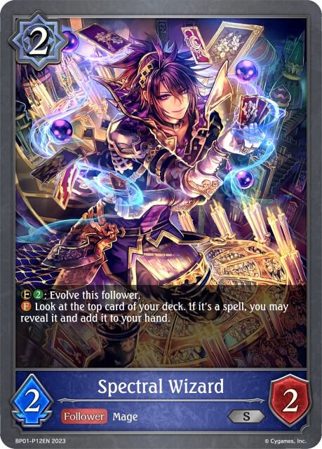 Spectral Wizard - P12 (Foil), BP01: Advent of Genesis BP01-P12EN